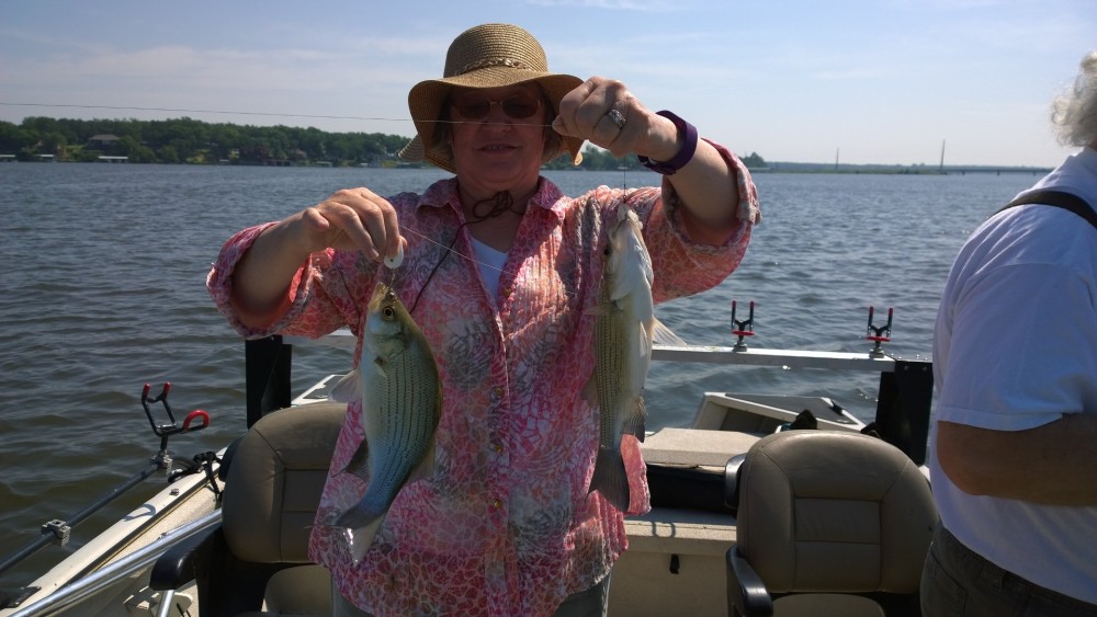 Skiatook Lake Oklahoma Hybrid Striper Lance's Fishing Guide Service (918) 6077357