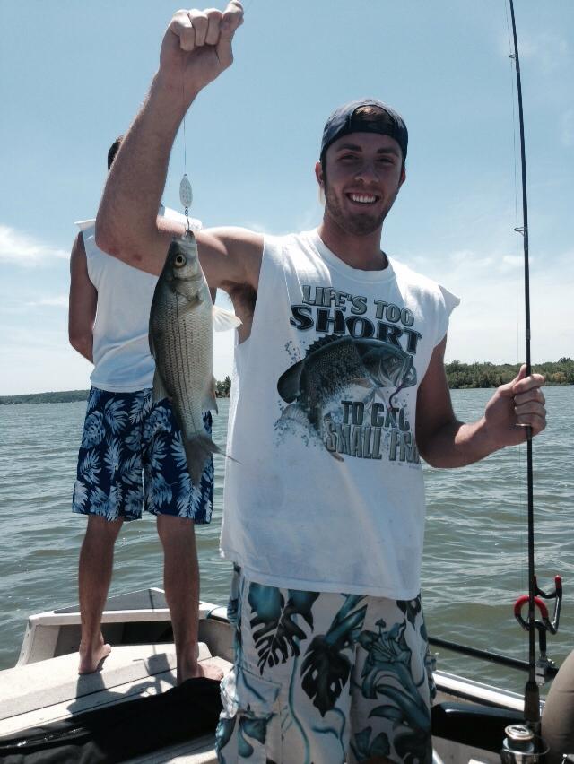 White Bass at Grand Lake Oklahoma