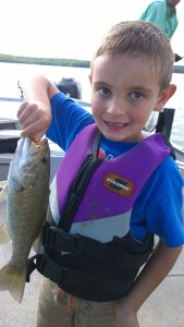 Fishing for Hybrid-Striper bonus Smallmouth Bass Skiatook Lake, Oklahoma
