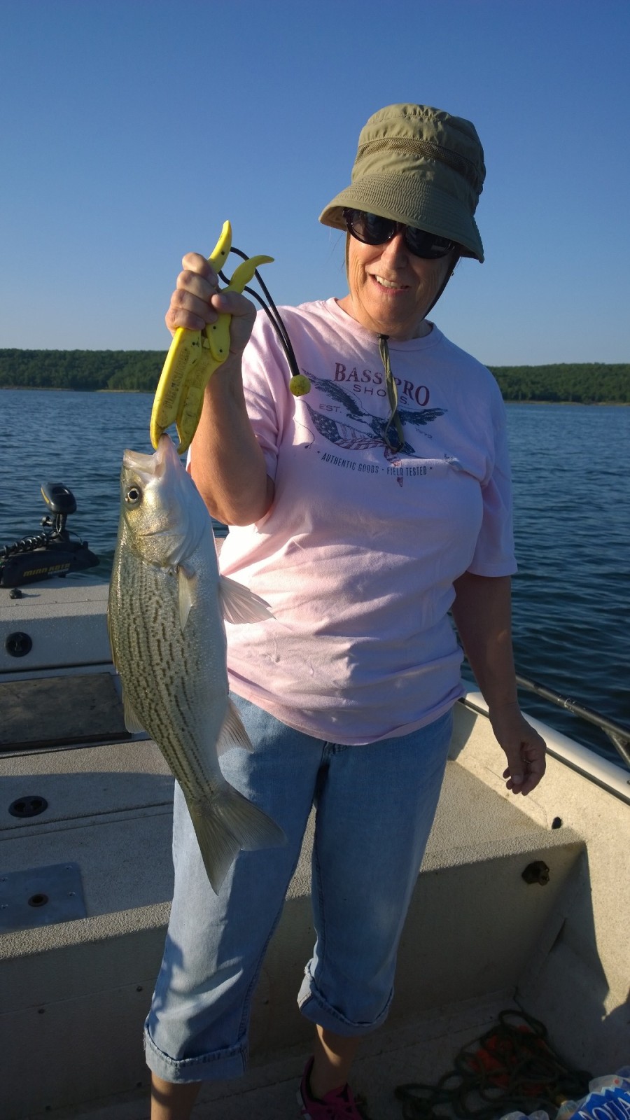 Skiatook Lake Oklahoma Hybrid Striper Lance's Fishing Guide Service