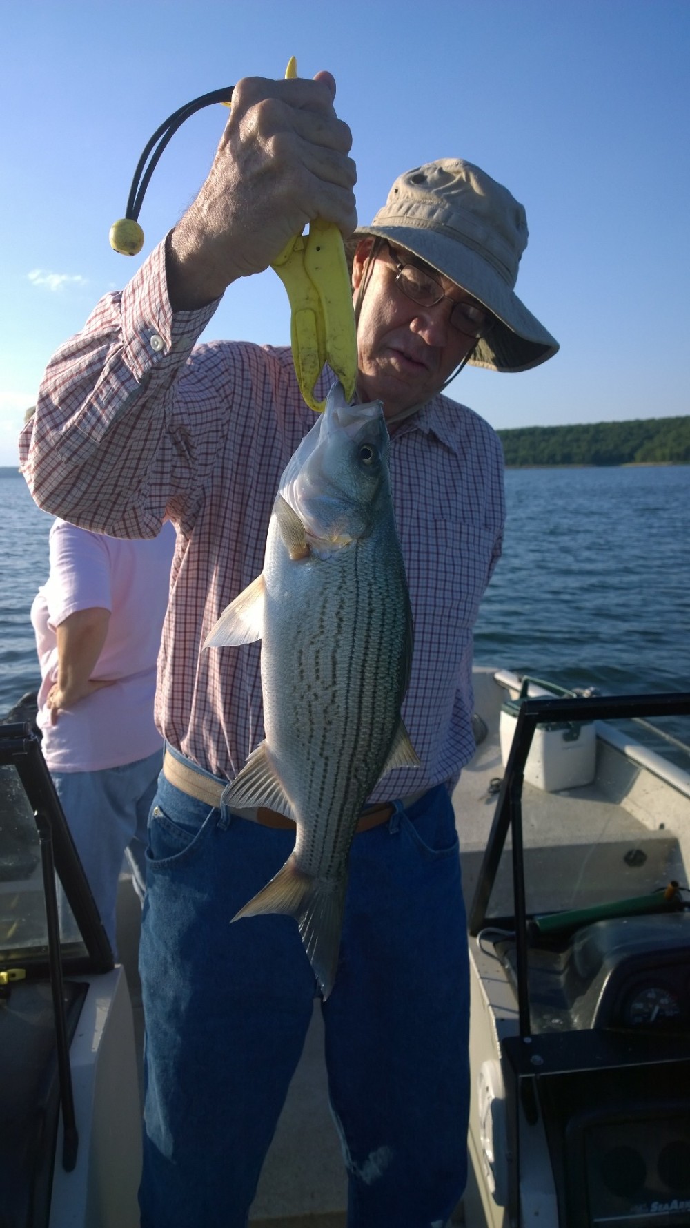 Skiatook Lake Oklahoma Hybrid Striper Lance's Fishing Guide Service