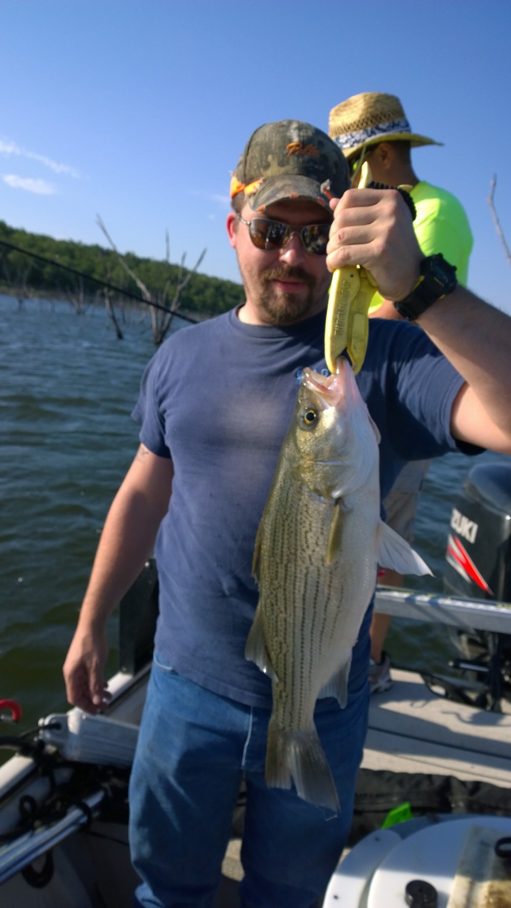 Skiatook Lake Oklahoma Hybrid Striper Lance's Fishing Guide Service
