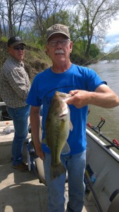 Bass at Fort Gibson Lake in Oklahoma