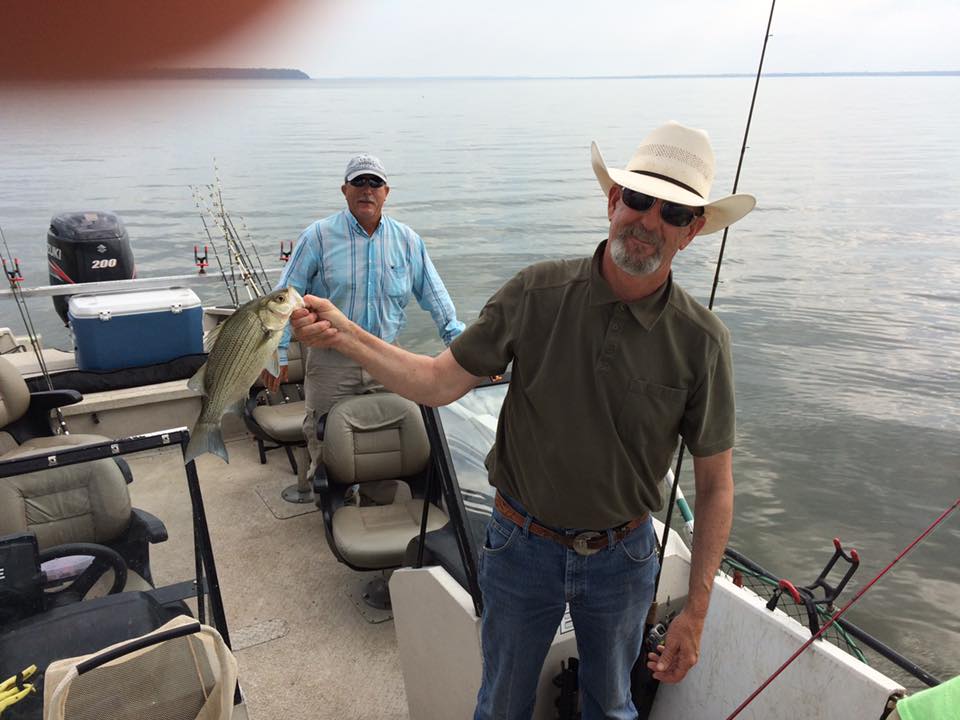 Oologah Lake Crappie and White Bass - 8/12/16 - Lance's Fishing